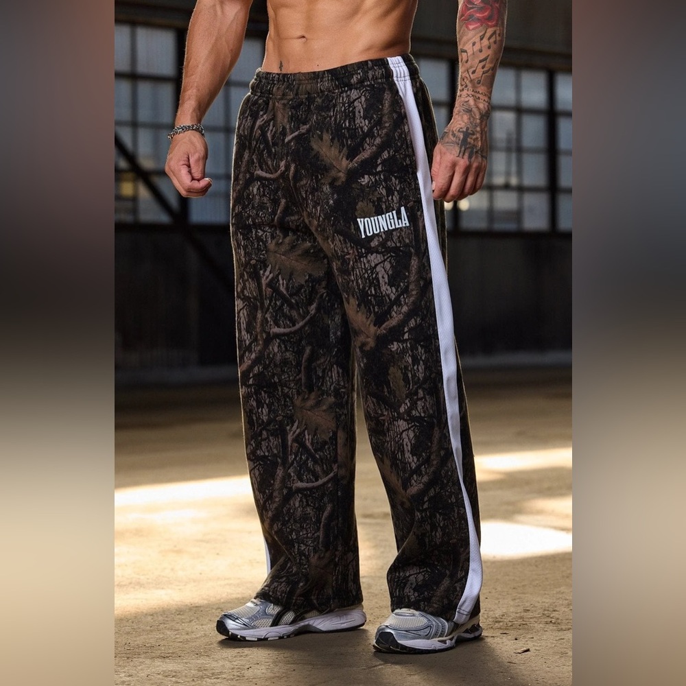 YoungLA 2115 - TIMELESS SWEATS, Dark Tree Camo, Size M, NWT 🔥SOLD OUT IN STORE🔥